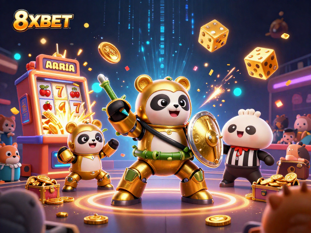 Experience excitement with 8XBET's vibrant casino games and massive jackpots in a lively gaming arena.