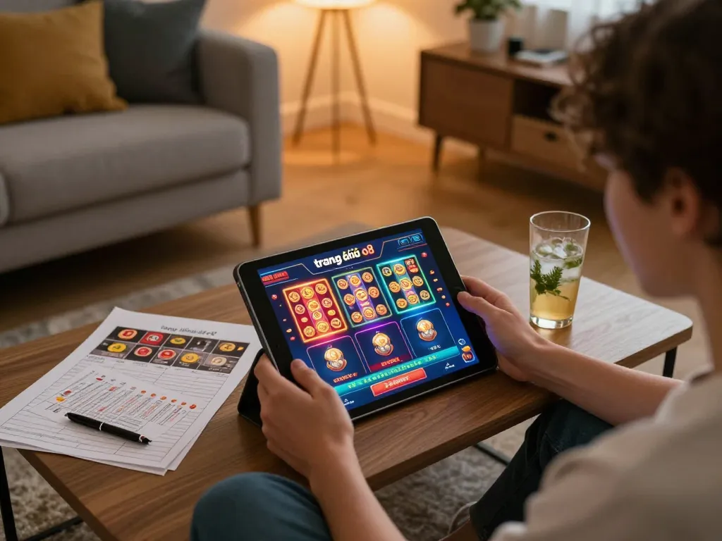 Engaging live gaming experience on trang chủ o8 with player exploring slots and casino games.
