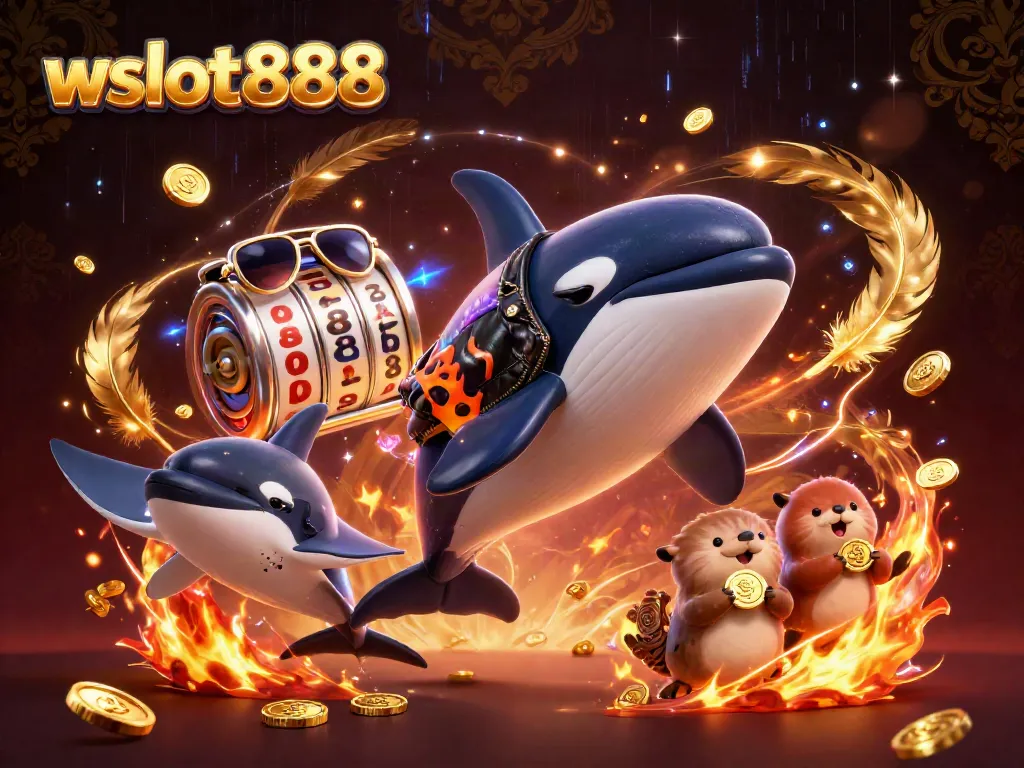 Wslot888 menghadirkan pengalaman bermain slot yang menyenangkan dengan orca, stingray, dan berang-berang
