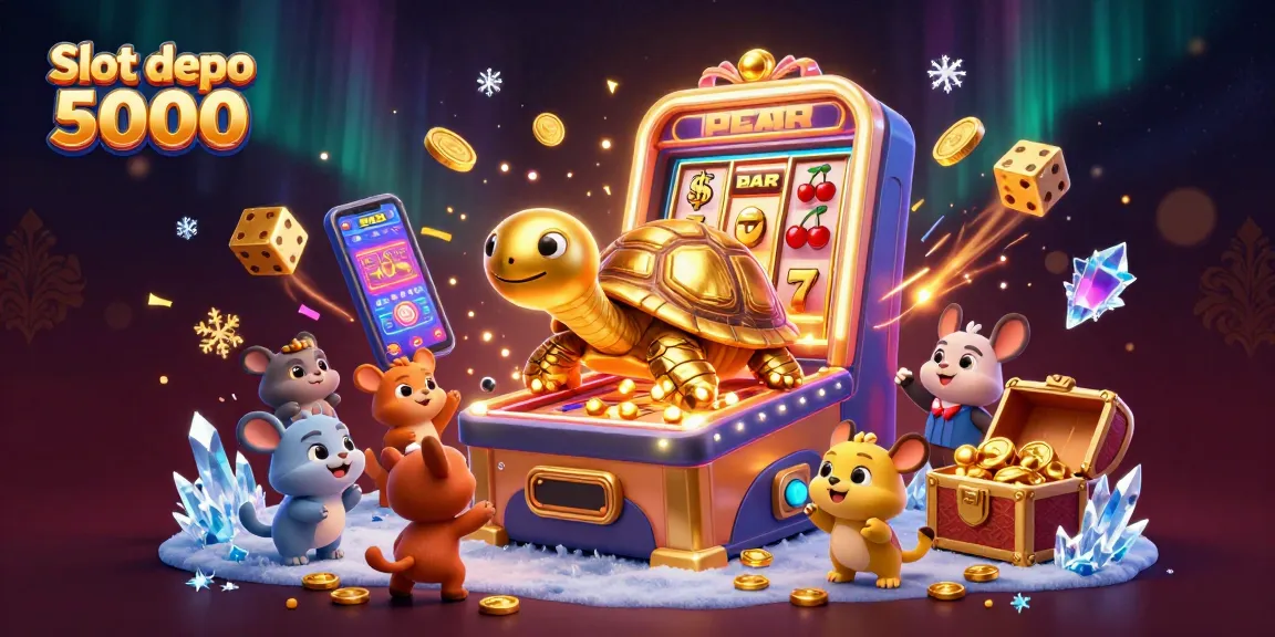 Experience excitement at slot depo 5000 with vibrant characters and dynamic visuals.