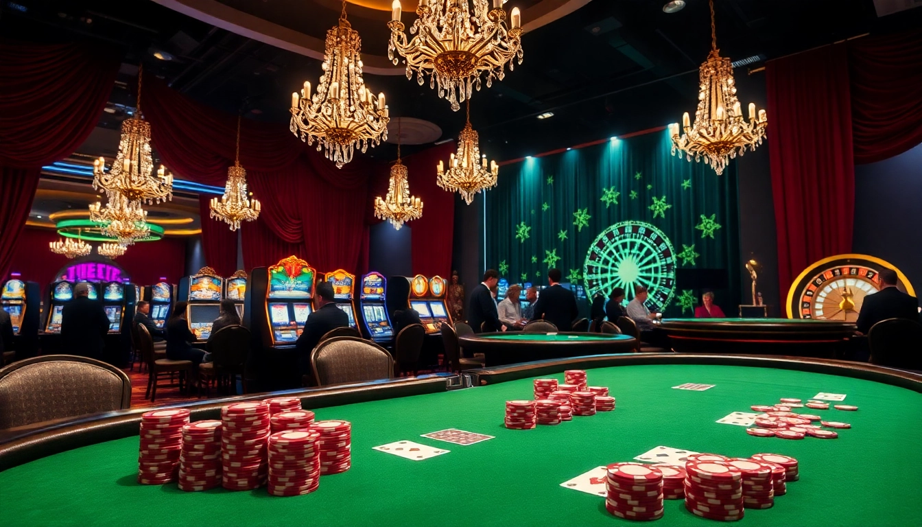 Experience thrilling gameplay at MM88 with vibrant casino visuals and exciting gambling action.