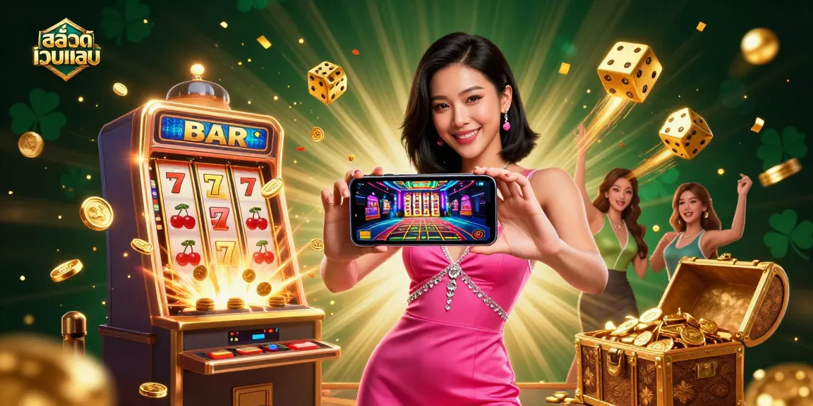 Immerse in vibrant สล็อตเว็บตรง action featuring an Asian woman playing live dealer games.