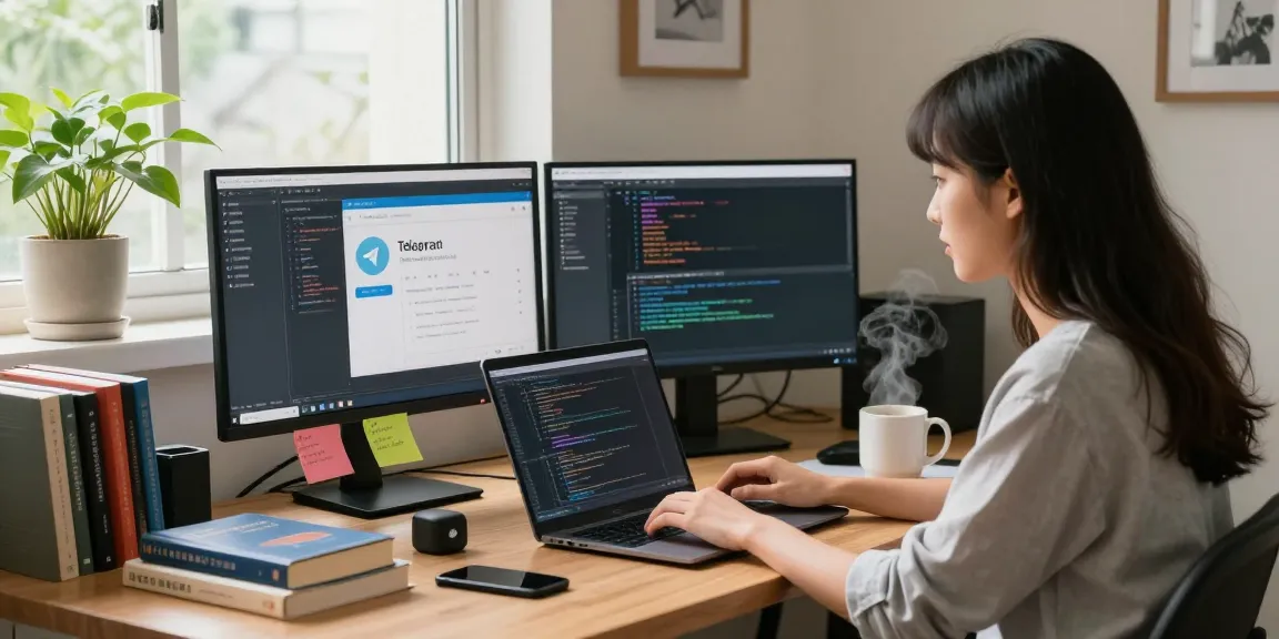 Efficient workspace for telegram中文版下载 coding at home office
