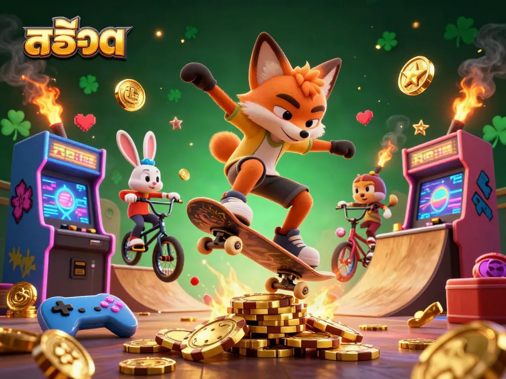 เกมสล็อต สล็อต สนุกสุดมันส์จากการแสดง 3 มิติที่เต็มไปด้วยสีสันและความตื่นเต้น
