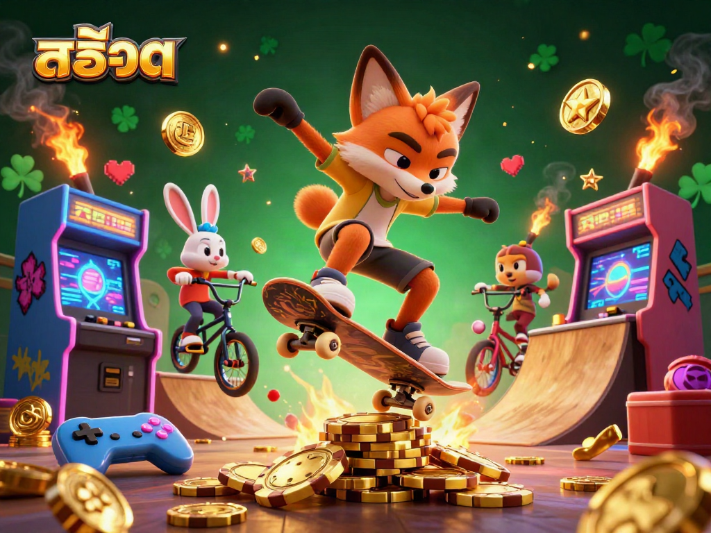 เกมสล็อต สล็อต สนุกสุดมันส์จากการแสดง 3 มิติที่เต็มไปด้วยสีสันและความตื่นเต้น