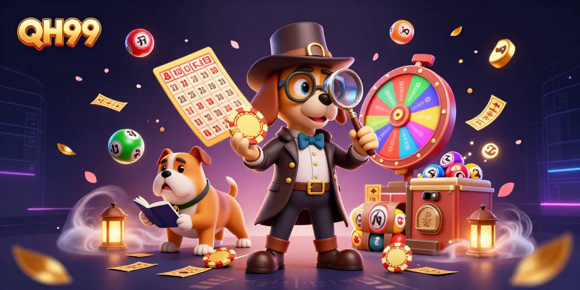Engage with QH99 by winning with a detective-themed golden poker chip clue hunt.
