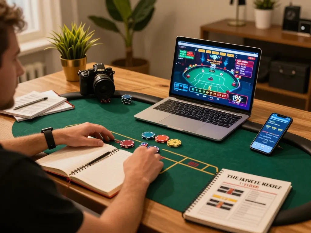 Engaging online poker gameplay on 388bet with dynamic betting actions and strategic decisions.