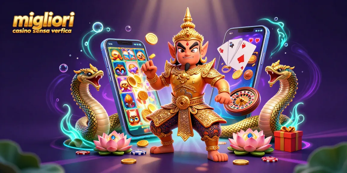 Vivi un gioco emozionante con i migliori casino senza verifica, caratterizzati da elementi di casinò vivaci.
