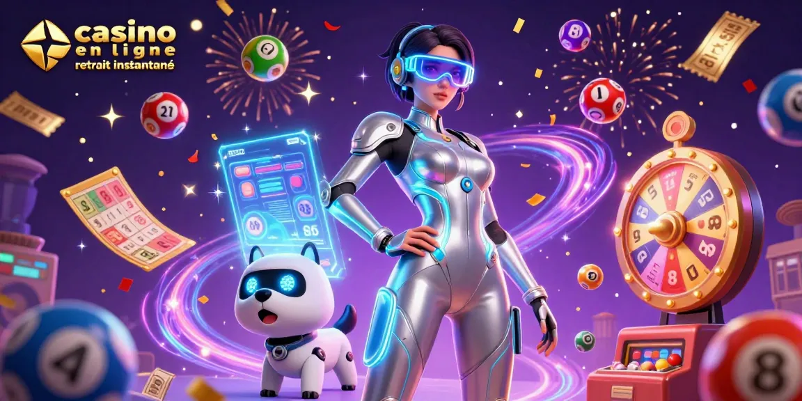 Découvrez des retraits instantanés au casino en ligne retrait instantané avec des éléments et des personnages de casino 3D vibrants.