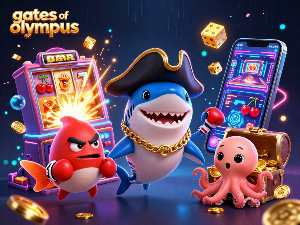Engage with gates of olympus slot gaming through vibrant 3D cartoon characters, coins, and exciting game elements.