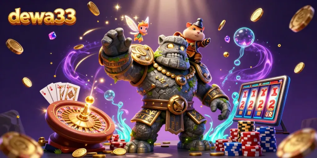 Win big with dewa33 while enjoying a magical gaming experience with unique casino characters.