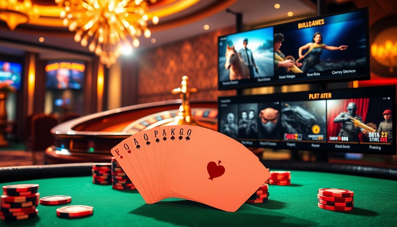 Engage in thrilling poker at SODO Casino with vibrant chips and an exciting atmosphere.