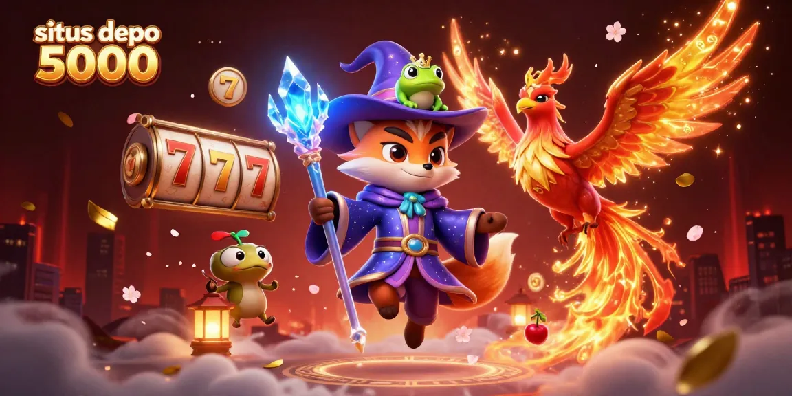 Menang besar di situs depo 5000 dengan slot penuh warna dan keseruan yang tak terlupakan.