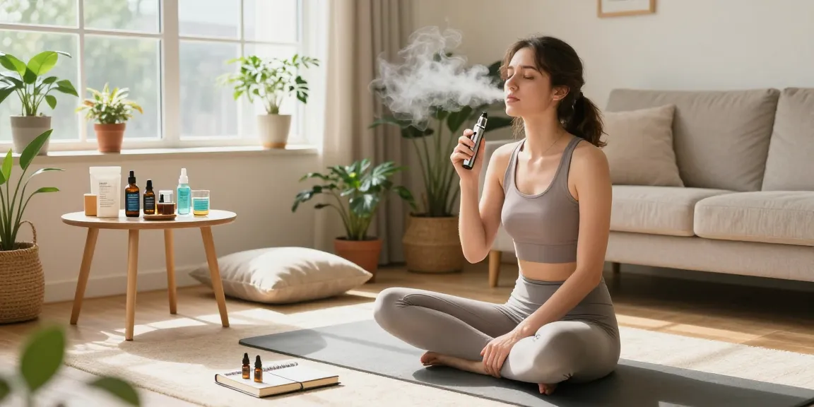Discover mindful moments with properloud vape pen, hemp wellness products, and natural relaxation in a cozy living room.