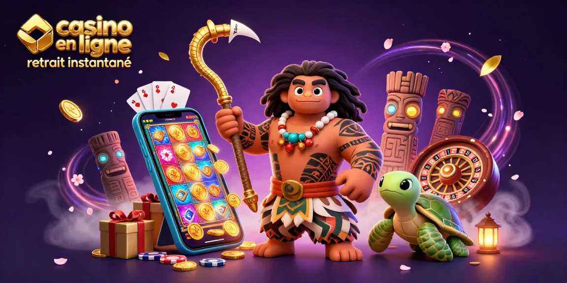 Vivez des retraits instantanés au casino en ligne retrait instantané avec des éléments et personnages de jeu vibrants.