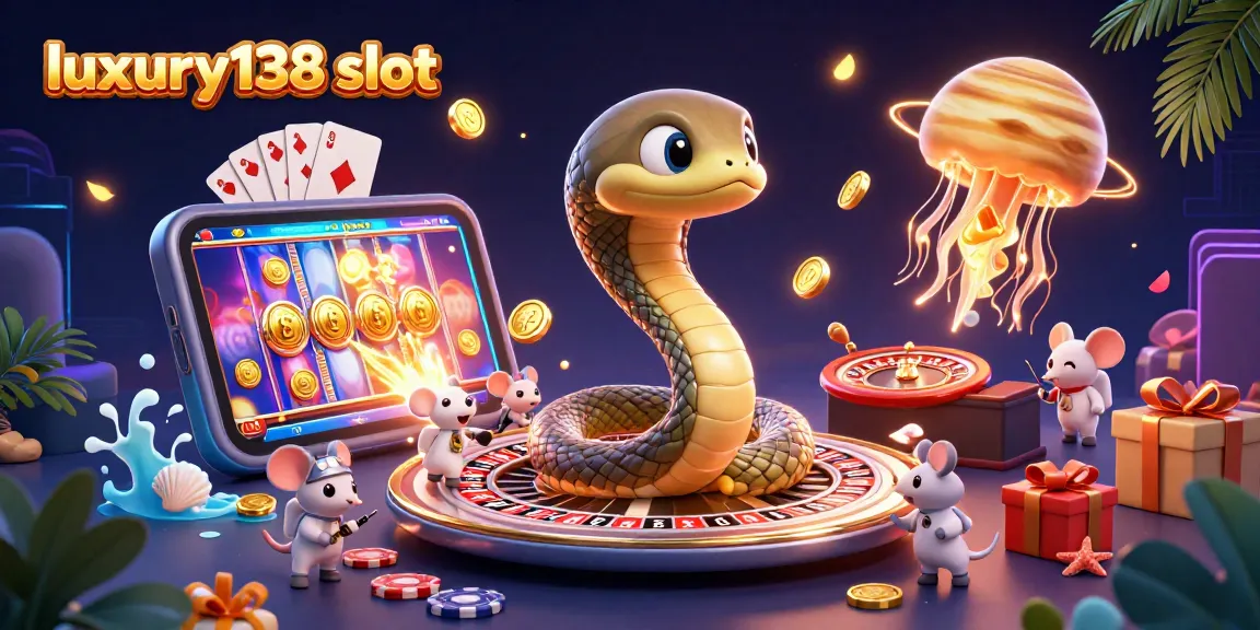 Join the gaming action with luxury138 slot as players place bets on a cosmic roulette!