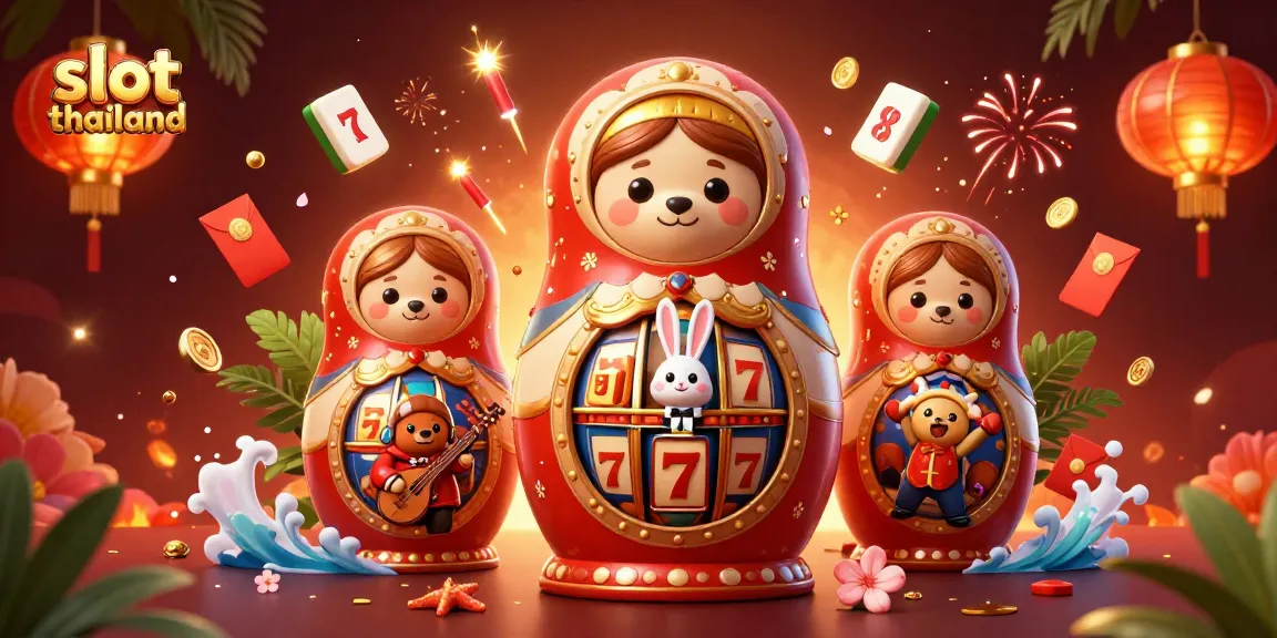 Menggali keseruan bermain slot thailand dengan detail karakter menawan di ilustrasi 3D yang penuh warna dan elemen judi.