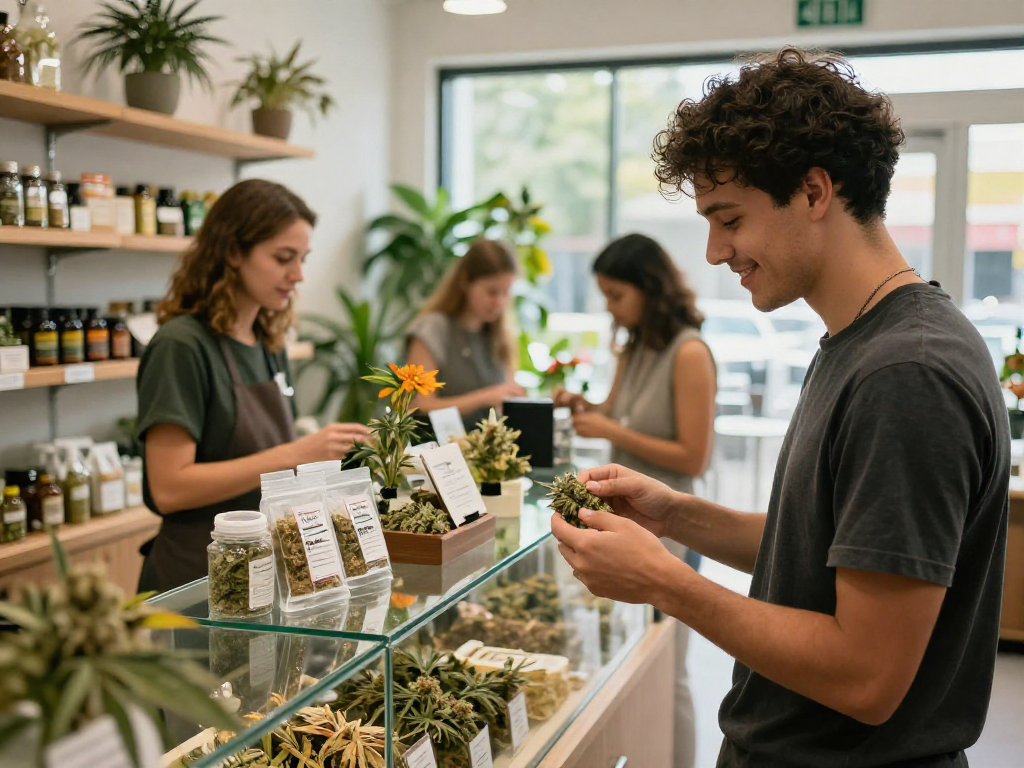 Buy Marijuana Hash Online Europe displayed in a modern dispensary, showcasing high-quality products and inviting atmosphere.