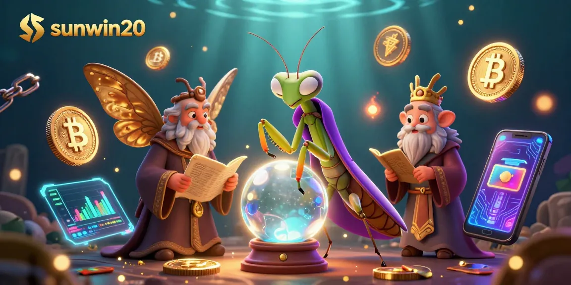 Experience thrilling gameplay with sunwin20's vibrant casino elements in a mystical 3D scene.