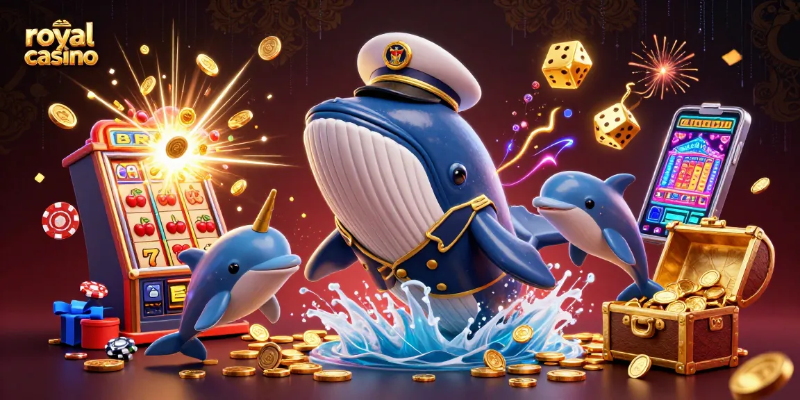 Experience royal casino thrills with a whimsical underwater scene full of excitement and awards.