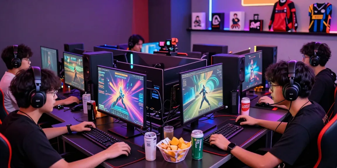 Dynamic gaming scene with players engaging on garuda303 platform in 2026.