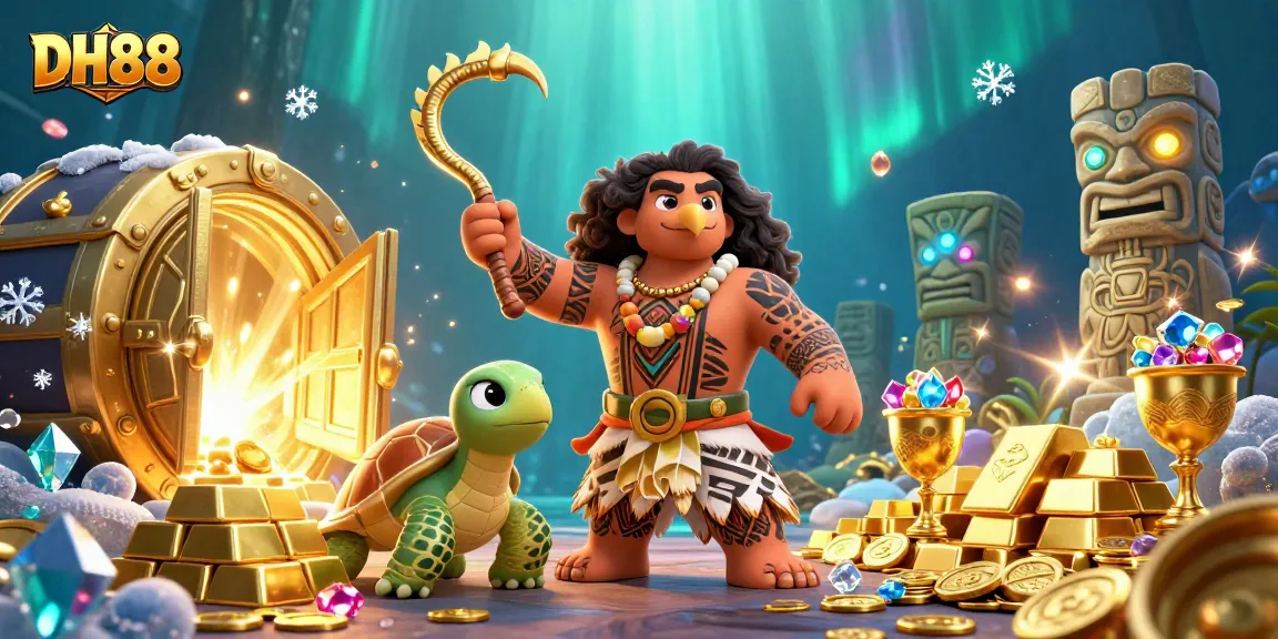 Engage in thrilling gameplay at DH88, featuring animated casino elements and a vibrant underwater scene.