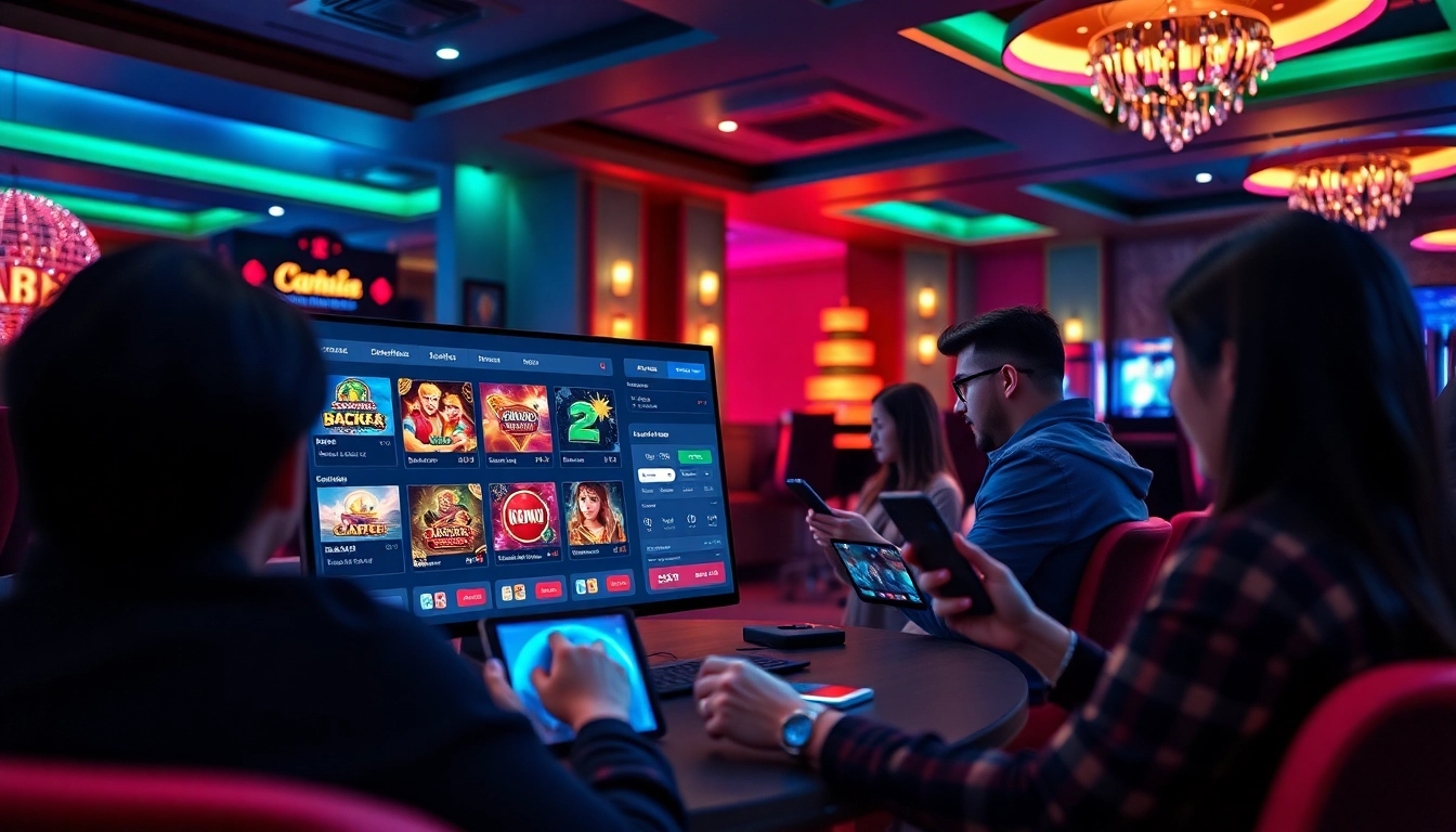Engaging online gaming scene showcasing xx88.pizza, players enjoying betting on their devices.