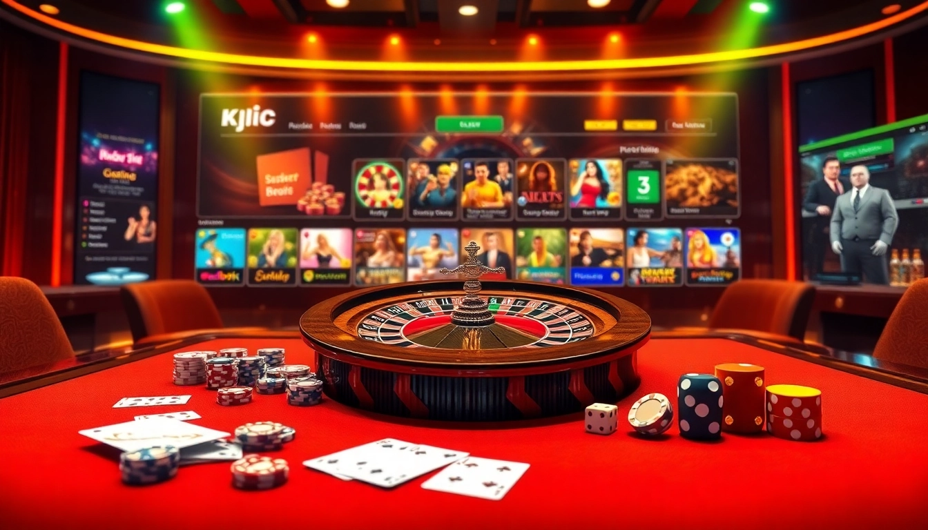 Kjc onl offers an exciting online casino experience with vibrant games and engaging interfaces.