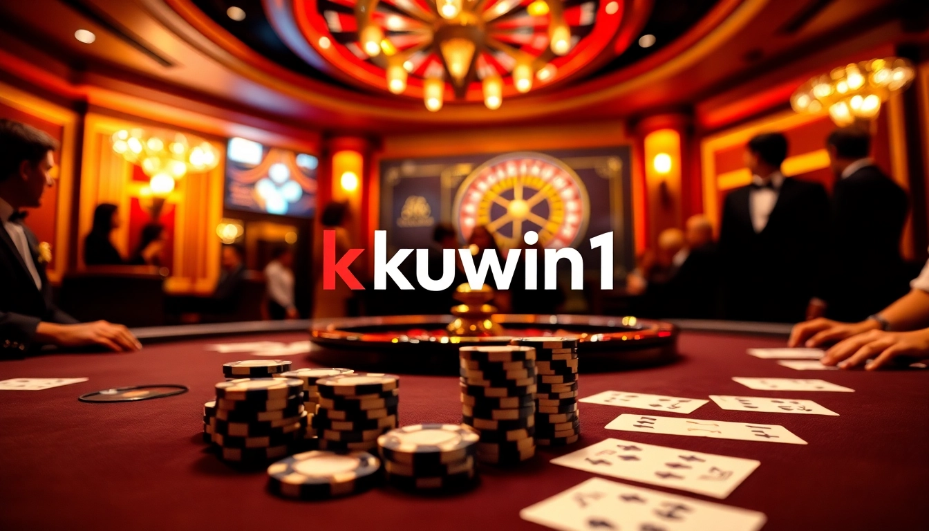 Exclusive kuwin1 poker action with vibrant casino elements and thrilling gameplay atmosphere.