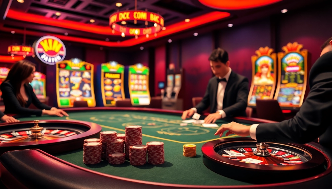 Experience excitement at https://jun88ld.com/ with vibrant casino games and engaging dealers.