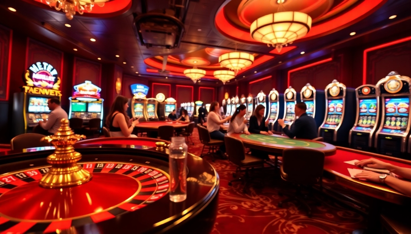 Experience the thrill of MM88 with vibrant casino games, poker tables, and roulette.
