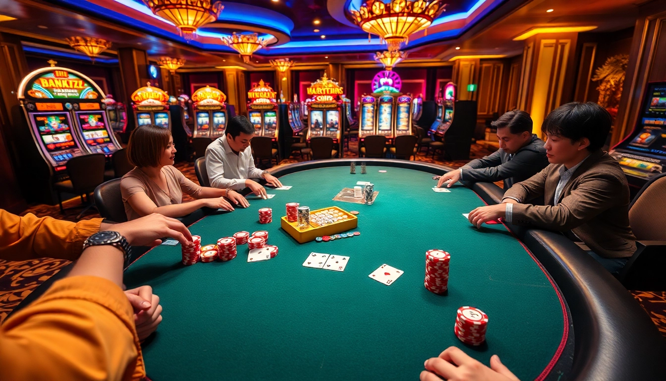 Experience the excitement of gambling at trang chủ rr88 with vibrant poker games and dazzling slot machines.