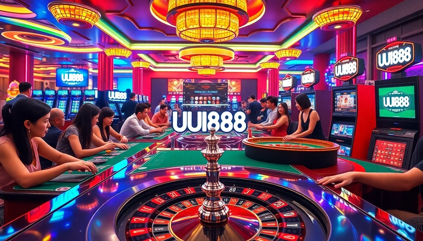 Experience the thrilling atmosphere of uu88 trang chủ with professional online casino action featuring poker tables and roulette.
