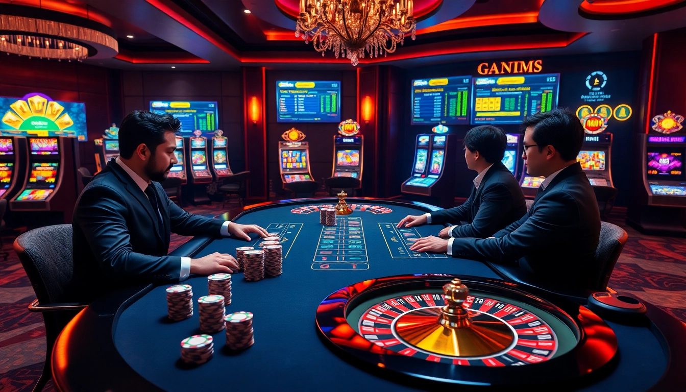 Engaging players at a sophisticated online casino while giải mã nhà cái insights enhance the gaming experience.