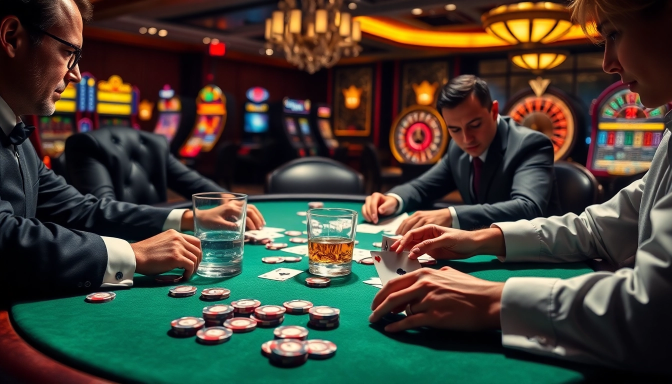 Experience high-stakes poker action and luxurious ambiance at nohu90 com casino.
