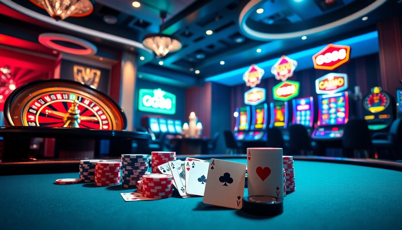 Experience thrilling gameplay at gg88.com with vibrant casino tables and sleek gaming interfaces.