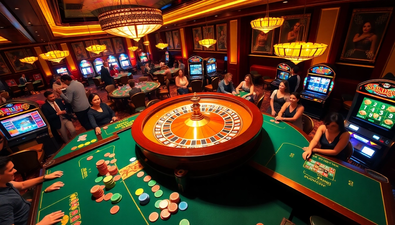 Experience the thrill of the lv88 casino with vibrant games, lively players, and winning opportunities.