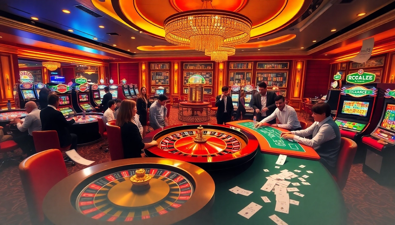 The lively gaming atmosphere at nhà cái tobet88 showcases poker tables and a roulette wheel, inviting players for an unforgettable experience.