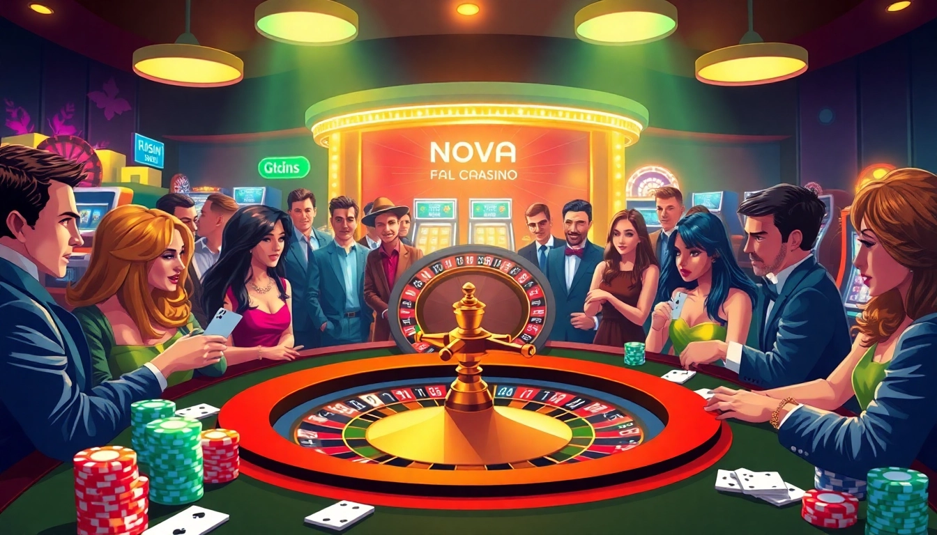 Experience thrilling gaming at https://nova8886.com/ with vibrant roulette and dynamic online casino atmosphere.